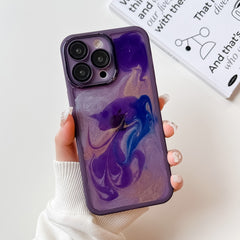 Oil Painting Electroplating TPU Phone Case, For iPhone 14, For iPhone 14 Pro, For iPhone 14 Plus, For iPhone 14 Pro Max, For iPhone 13, For iPhone 13 Pro