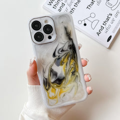 Oil Painting Electroplating TPU Phone Case, For iPhone 14, For iPhone 14 Pro, For iPhone 14 Plus, For iPhone 14 Pro Max, For iPhone 13, For iPhone 13 Pro