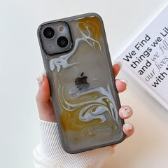 Oil Painting Electroplating TPU Phone Case, For iPhone 14, For iPhone 14 Pro, For iPhone 14 Plus, For iPhone 14 Pro Max, For iPhone 13, For iPhone 13 Pro