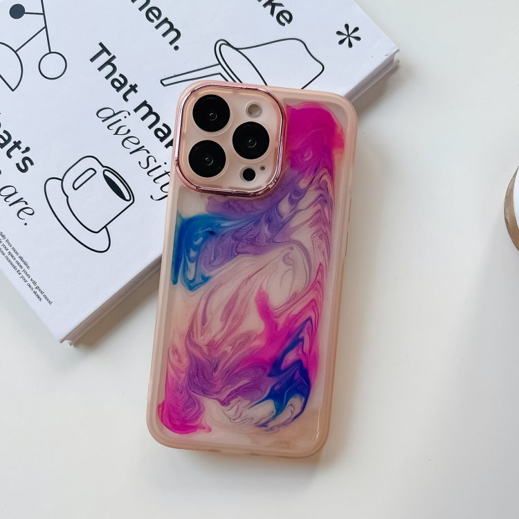 Ölgemälde Galvanik TPU Handyhülle, Für iPhone 13 Pro Max, Für iPhone 12, Für iPhone 12 Pro, Für iPhone 12 Pro Max, Für iPhone 11, Für iPhone 11 Pro