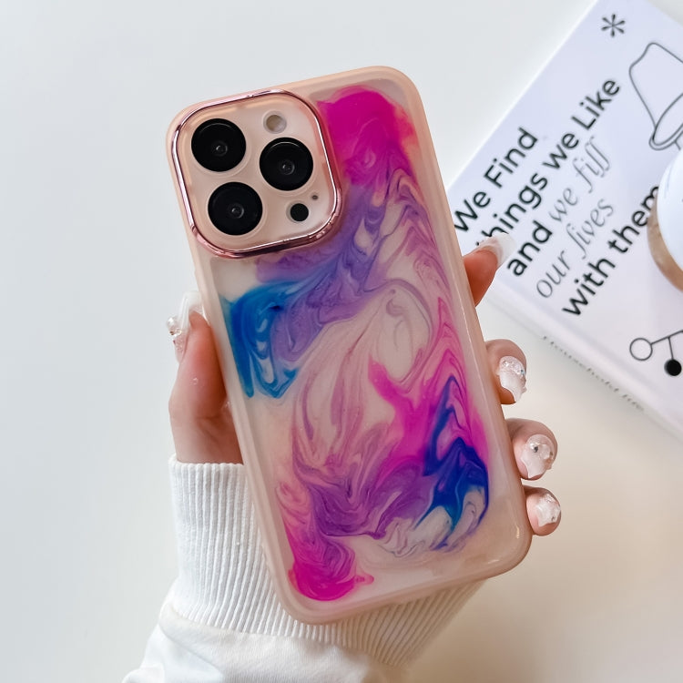 Ölgemälde Galvanik TPU Handyhülle, Für iPhone 13 Pro Max, Für iPhone 12, Für iPhone 12 Pro, Für iPhone 12 Pro Max, Für iPhone 11, Für iPhone 11 Pro