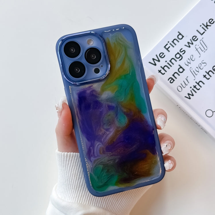 Ölgemälde Galvanik TPU Handyhülle, Für iPhone 13 Pro Max, Für iPhone 12, Für iPhone 12 Pro, Für iPhone 12 Pro Max, Für iPhone 11, Für iPhone 11 Pro