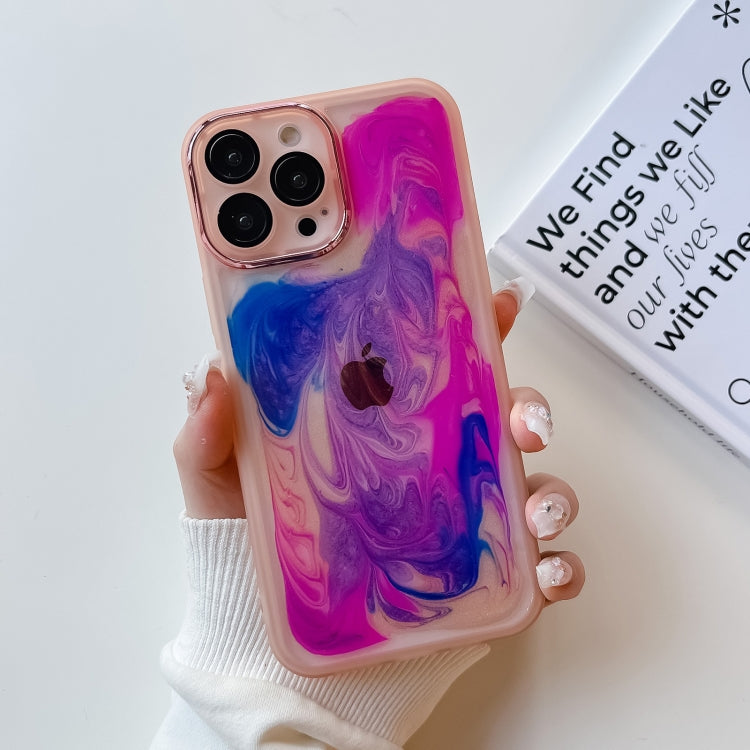 Ölgemälde Galvanik TPU Handyhülle, Für iPhone 13 Pro Max, Für iPhone 12, Für iPhone 12 Pro, Für iPhone 12 Pro Max, Für iPhone 11, Für iPhone 11 Pro