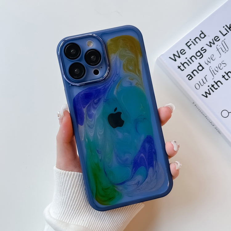 Ölgemälde Galvanik TPU Handyhülle, Für iPhone 13 Pro Max, Für iPhone 12, Für iPhone 12 Pro, Für iPhone 12 Pro Max, Für iPhone 11, Für iPhone 11 Pro