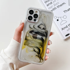 Oil Painting Electroplating TPU Phone Case, For iPhone 13 Pro Max, For iPhone 12, For iPhone 12 Pro, For iPhone 12 Pro Max, For iPhone 11, For iPhone 11 Pro