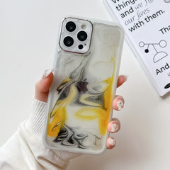 Oil Painting Electroplating TPU Phone Case, For iPhone 13 Pro Max, For iPhone 12, For iPhone 12 Pro, For iPhone 12 Pro Max, For iPhone 11, For iPhone 11 Pro