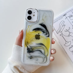 Oil Painting Electroplating TPU Phone Case, For iPhone 13 Pro Max, For iPhone 12, For iPhone 12 Pro, For iPhone 12 Pro Max, For iPhone 11, For iPhone 11 Pro