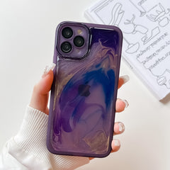 Oil Painting Electroplating TPU Phone Case, For iPhone 13 Pro Max, For iPhone 12, For iPhone 12 Pro, For iPhone 12 Pro Max, For iPhone 11, For iPhone 11 Pro