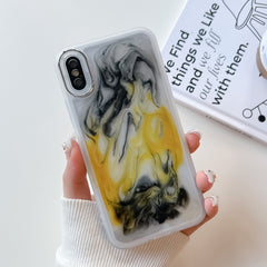 Oil Painting Electroplating TPU Phone Case, For iPhone 11 Pro Max, For iPhone SE 2022/2020 / 8 / 7, For iPhone 8 Plus / 7 Plus, For iPhone X / XS, For iPhone XS Max, For iPhone XR