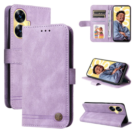 Skin Feel Life Tree Metal Button Leather Phone Case, For Realme 11 Pro / 11 Pro+, For Realme C65 4G, For Realme C55, For Realme GT Neo 5 5G / GT3