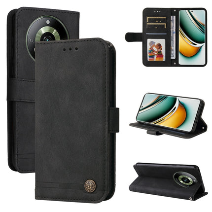 Skin Feel Life Tree Metal Button Leather Phone Case, For Realme 11 Pro / 11 Pro+, For Realme C65 4G, For Realme C55, For Realme GT Neo 5 5G / GT3