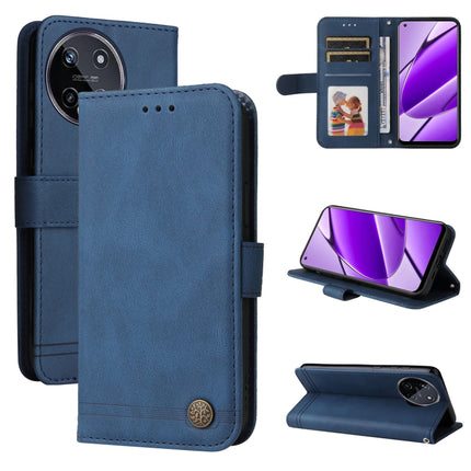 Skin Feel Life Tree Metal Button Leather Phone Case, For Realme C67 5G / 11 5G Taiwan Version, For Realme 11 4G Global, For Realme C53 / Narzo N53, For Realme 11