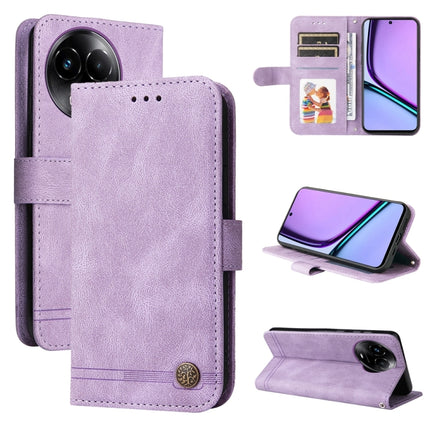 Skin Feel Life Tree Metal Button Leather Phone Case, For Realme C67 5G / 11 5G Taiwan Version, For Realme 11 4G Global, For Realme C53 / Narzo N53, For Realme 11