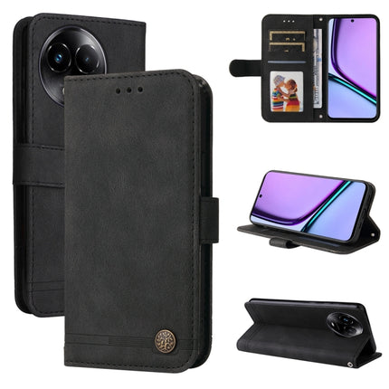 Skin Feel Life Tree Metal Button Leather Phone Case, For Realme C67 5G / 11 5G Taiwan Version, For Realme 11 4G Global, For Realme C53 / Narzo N53, For Realme 11