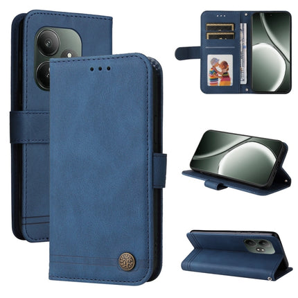 Skin Feel Life Tree Metal Button Leather Phone Case, For Realme 13+, For Realme 13 Pro / 13 Pro+ / 12 Pro, For Realme GT 6 / GT Neo6 SE, For Realme C63 / C61  / Note 60