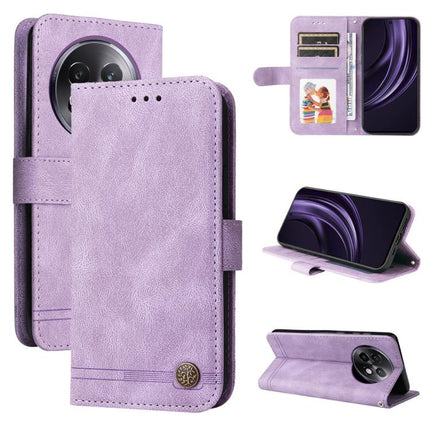 Skin Feel Life Tree Metal Button Leather Phone Case, For Realme 13+, For Realme 13 Pro / 13 Pro+ / 12 Pro, For Realme GT 6 / GT Neo6 SE, For Realme C63 / C61  / Note 60