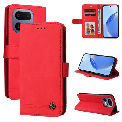 Skin Feel Life Tree Metal Button Leather Phone Case, For Realme 16 Pro+ 5G, For Realme 16 Pro 5G, For Realme 15x 5G India / Realme C85 5G, For Realme C85 Pro 4G