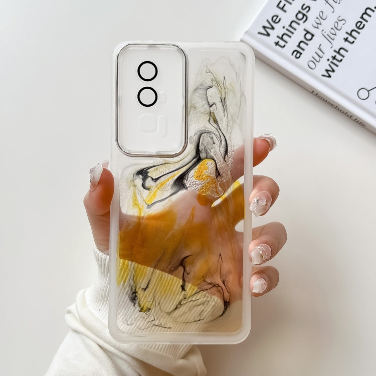 Oil Painting Electroplating TPU Phone Case