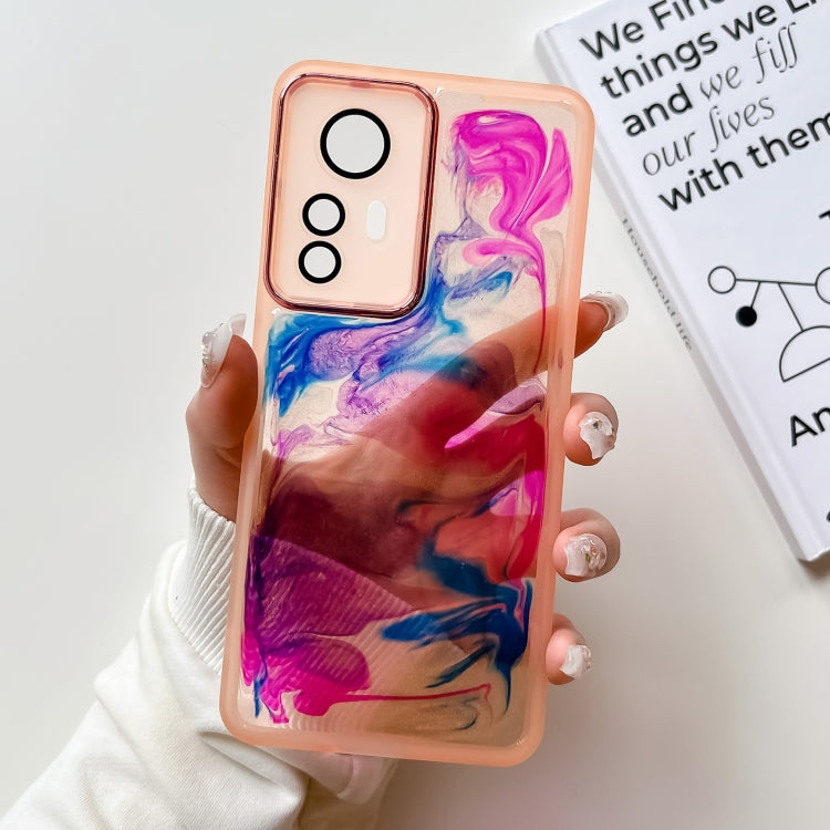 Oil Painting Electroplating TPU Phone Case