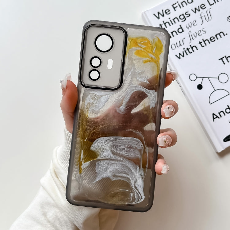 Oil Painting Electroplating TPU Phone Case