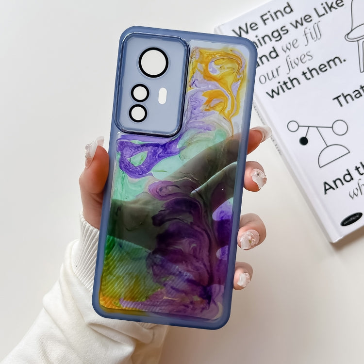 Oil Painting Electroplating TPU Phone Case