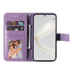 Seven-petal Flowers Embossing Leather Phone Case