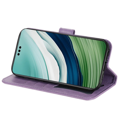 Seven-petal Flowers Embossing Leather Phone Case, For Huawei Mate 60 Pro, For Huawei Enjoy 60X, For Huawei nova 11 Pro, For Huawei nova 11