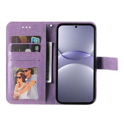 Seven-petal Flowers Embossing Leather Phone Case, For Huawei Enjoy 70 Pro, For Huawei Enjoy 70, For Huawei nova 11 SE, For Huawei nova 12 Pro