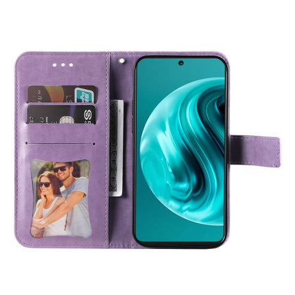 Seven-petal Flowers Embossing Leather Phone Case, For Huawei Enjoy 70 Pro, For Huawei Enjoy 70, For Huawei nova 11 SE, For Huawei nova 12 Pro