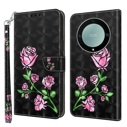 3D Painted Pattern Leather Phone Case