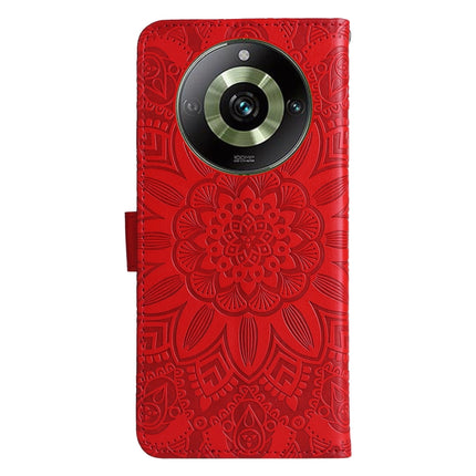 Embossed Sunflower Leather Phone Case, For Realme 11 Pro / 11 Pro+, For Realme C65 4G, For Realme C55, For Realme GT Neo 5 5G / GT3
