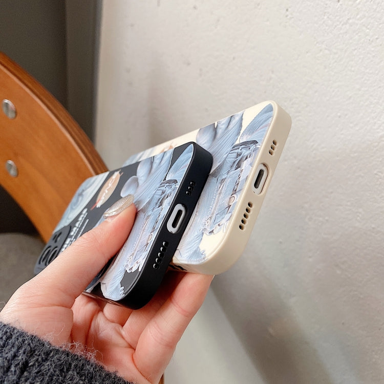 Martian Astronaut Pattern Shockproof Phone Case, For iPhone 11, For iPhone XS Max, For iPhone XR, For iPhone X, For iPhone XS, For iPhone 7 Plus, For iPhone 8 Plus, For iPhone 7, For iPhone 8, For iPhone SE 2020, For iPhone 6 Plus, For iPhone 6s Plus