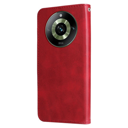 Fashion Calf Texture Zipper Leather Phone Case, For Realme 11 Pro / 11 Pro+, For Realme C65 4G, For Realme C55, For Realme GT Neo 5 5G / GT3