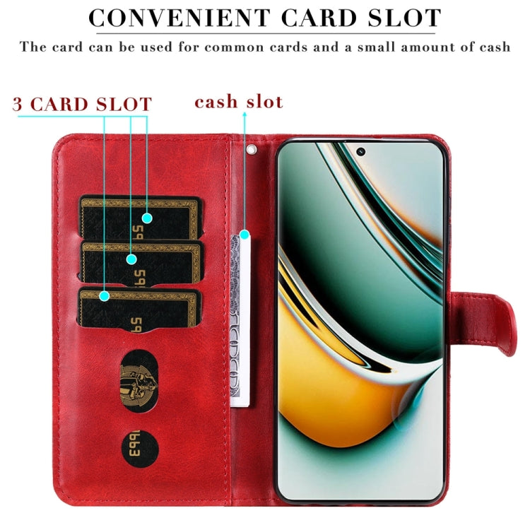 Fashion Calf Texture Zipper Leather Phone Case