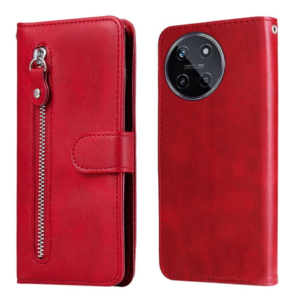 Fashion Calf Texture Zipper Leather Phone Case, For Realme C67 5G / 11 5G Taiwan Version, For Realme 11 4G Global, For Realme C53 / Narzo N53, For Realme 11