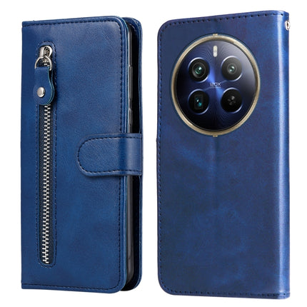 Fashion Calf Texture Zipper Leather Phone Case, For Realme 12 5G, For Realme 12+, For Realme 12 Pro+, For Realme C67 4G Global