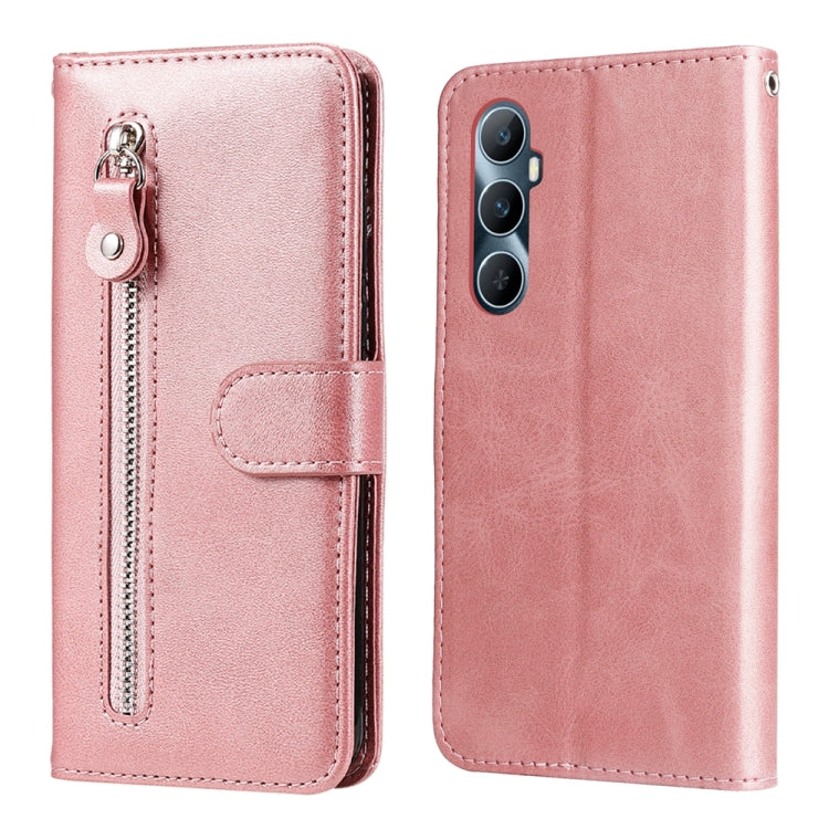 Fashion Calf Texture Zipper Leather Phone Case