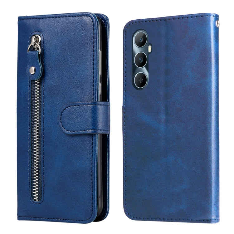 Fashion Calf Texture Zipper Leather Phone Case