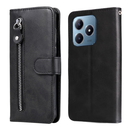 Fashion Calf Texture Zipper Leather Phone Case, For Realme 13+, For Realme 13 Pro / 13 Pro+ / P1 Pro Global, For Realme GT 6 / GT Neo6 SE, For Realme C63 / C61  / Note 60