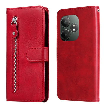 Fashion Calf Texture Zipper Leather Phone Case, For Realme 13+, For Realme 13 Pro / 13 Pro+ / P1 Pro Global, For Realme GT 6 / GT Neo6 SE, For Realme C63 / C61  / Note 60