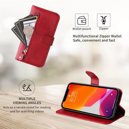 Fashion Calf Texture Zipper Leather Phone Case, For Realme 13+, For Realme 13 Pro / 13 Pro+ / P1 Pro Global, For Realme GT 6 / GT Neo6 SE, For Realme C63 / C61  / Note 60