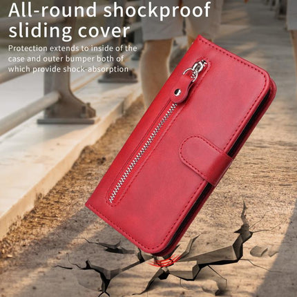Fashion Calf Texture Zipper Leather Phone Case, For Realme 13+, For Realme 13 Pro / 13 Pro+ / P1 Pro Global, For Realme GT 6 / GT Neo6 SE, For Realme C63 / C61  / Note 60
