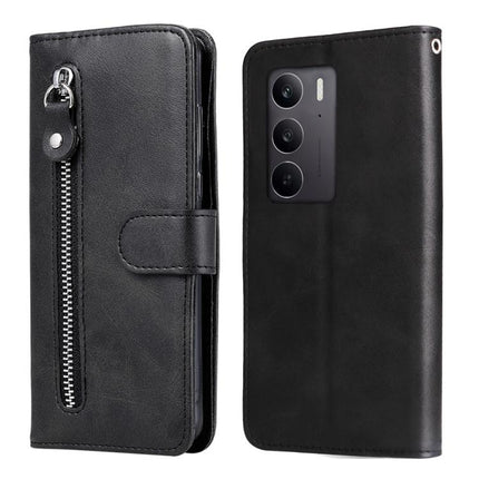 Fashion Calf Texture Zipper Leather Phone Case, For Realme 15T 5G, For Realme Narzo 80 Lite 4G / C71 India, For Realme 15 5G / Realme 15 Pro 5G, For Realme C71 4G / C75 4G / 5G / 14x