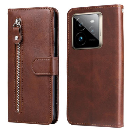 Fashion Calf Texture Zipper Leather Phone Case, For Realme 14 Global, For Realme 14 Pro+ Global, For Realme 14 Pro Global, For Realme GT 7 Pro