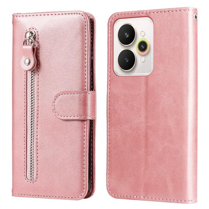 Fashion Calf Texture Zipper Leather Phone Case, For Realme 15T 5G, For Realme Narzo 80 Lite 4G / C71 India, For Realme 15 5G / Realme 15 Pro 5G, For Realme C71 4G / C75 4G / 5G / 14x