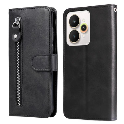 Fashion Calf Texture Zipper Leather Phone Case, For Realme 15T 5G, For Realme Narzo 80 Lite 4G / C71 India, For Realme 15 5G / Realme 15 Pro 5G, For Realme C71 4G / C75 4G / 5G / 14x