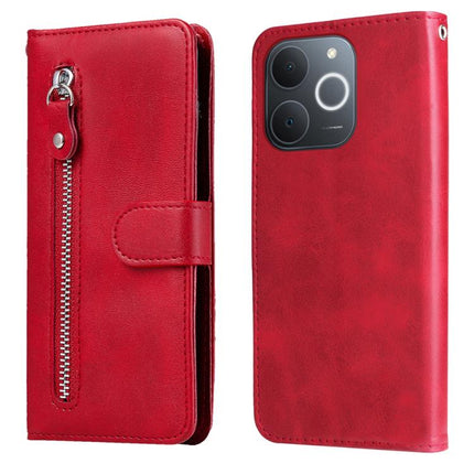 Fashion Calf Texture Zipper Leather Phone Case, For Realme 15T 5G, For Realme Narzo 80 Lite 4G / C71 India, For Realme 15 5G / Realme 15 Pro 5G, For Realme C71 4G / C75 4G / 5G / 14x