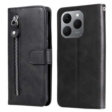 Fashion Calf Texture Zipper Leather Phone Case, For Realme 15T 5G, For Realme Narzo 80 Lite 4G / C71 India, For Realme 15 5G / Realme 15 Pro 5G, For Realme C71 4G / C75 4G / 5G / 14x