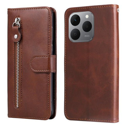 Fashion Calf Texture Zipper Leather Phone Case, For Realme 15T 5G, For Realme Narzo 80 Lite 4G / C71 India, For Realme 15 5G / Realme 15 Pro 5G, For Realme C71 4G / C75 4G / 5G / 14x