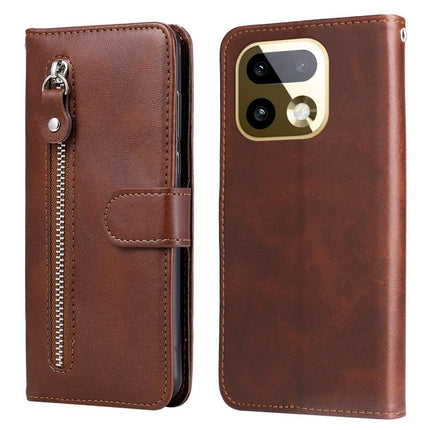 Fashion Calf Texture Zipper Leather Phone Case, For Realme 16 Pro+ 5G, For Realme 16 Pro 5G, For Realme 15x 5G India / Realme C85 5G, For Realme C85 Pro 4G